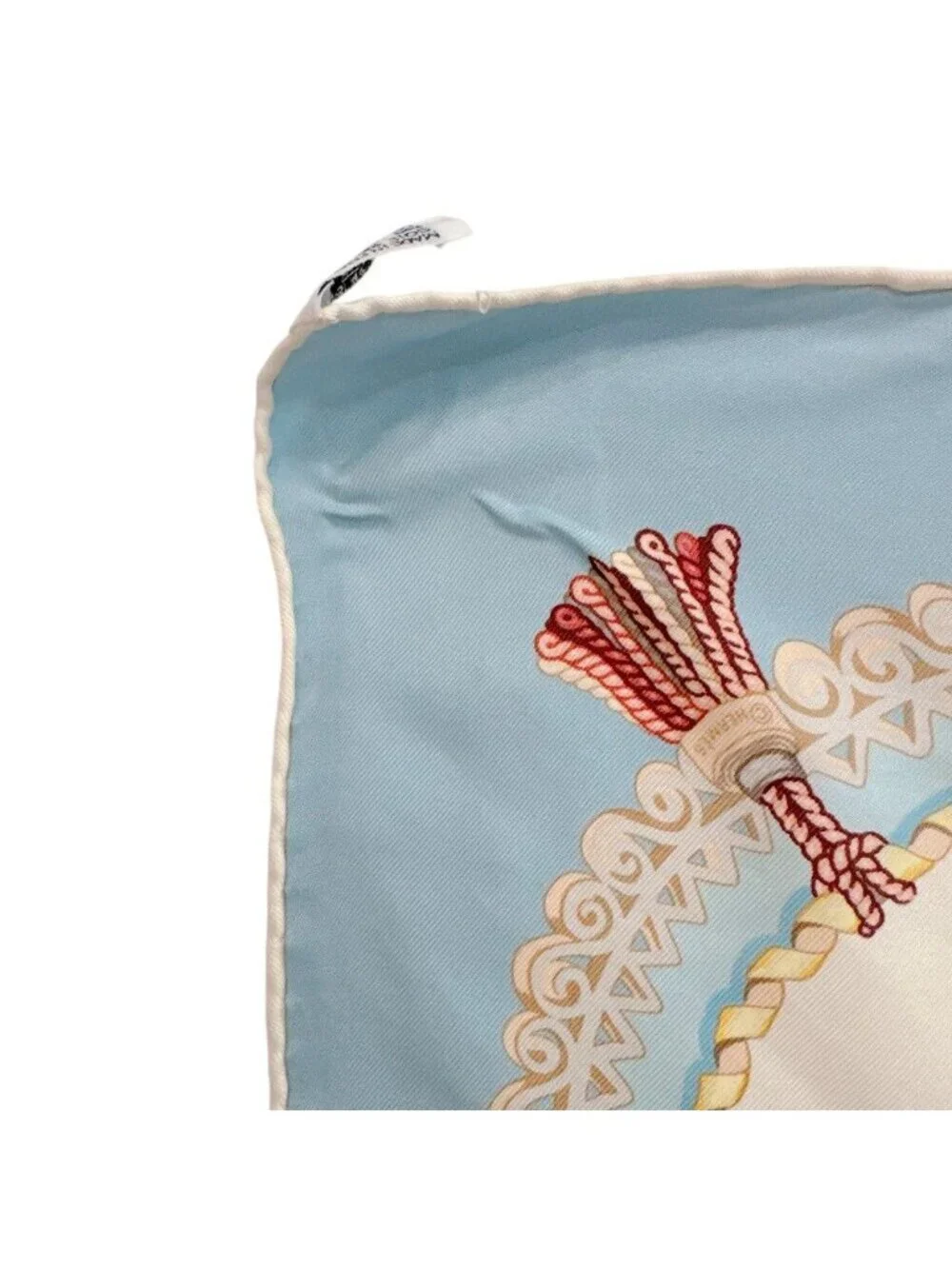 Hermes Paperoles Carriage Pattern Carre 90 Scarf